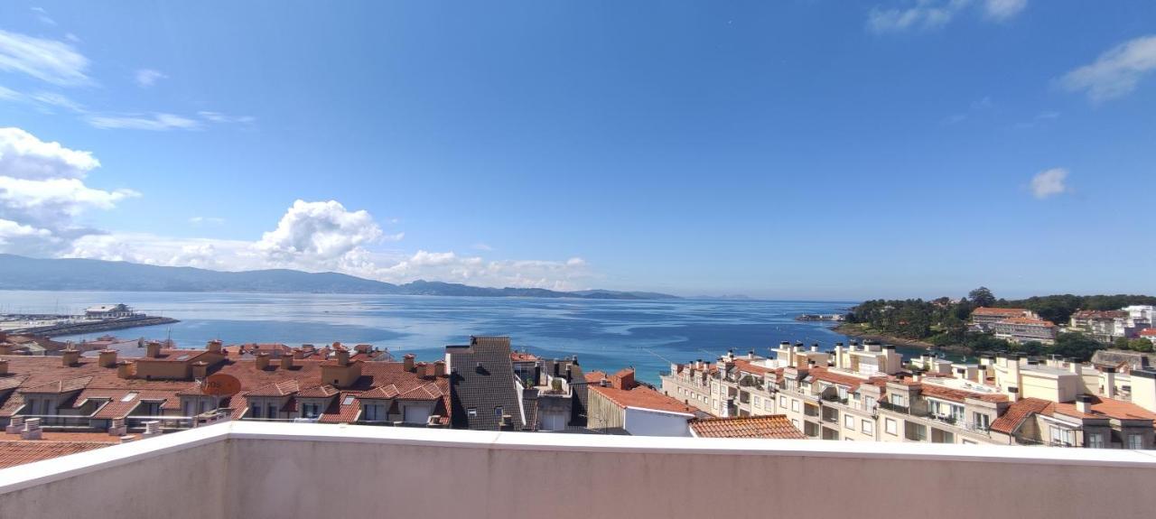 Atico Con Amplia Terraza Y Espectaculares Vistas Appartement Sanxenxo Buitenkant foto